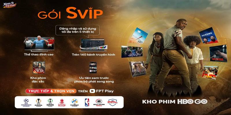 Gói cước xem thể thao qua FPT Play