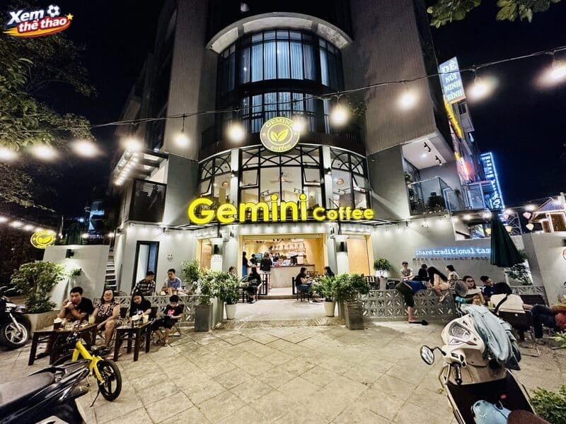 Gemini Coffee - Chuỗi cafe tiện lợi cho pha bóng đá