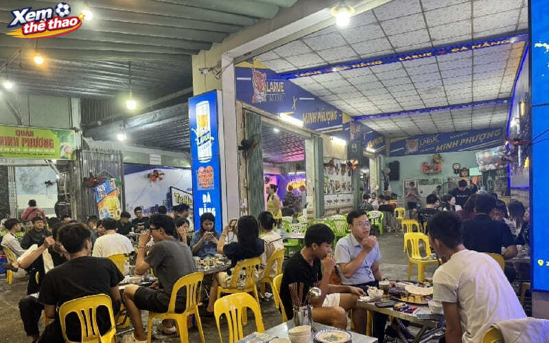 Quán nhậu xem bóng đá Đà Nẵng - Minh Phượng