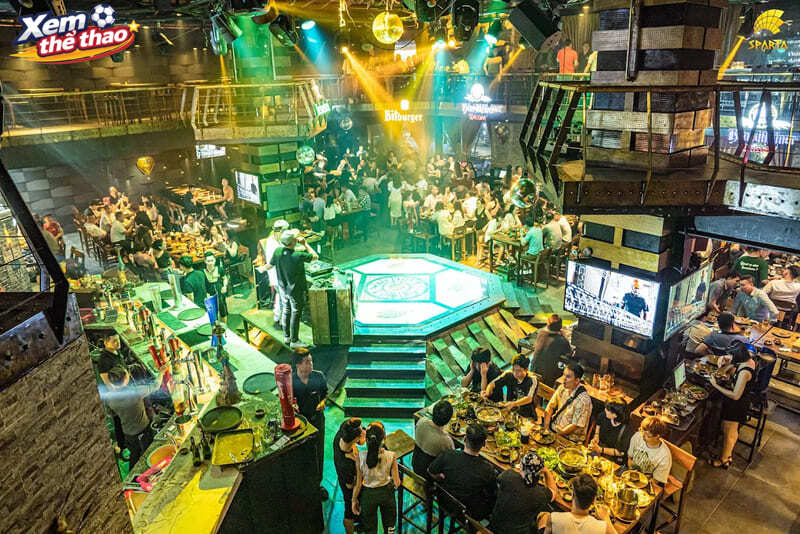 Sparta Beer Club - Quán nhậu xem bóng đá Hà Nội hot