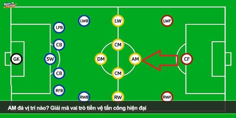 Tiền vệ tấn công cần có thể lực tốt