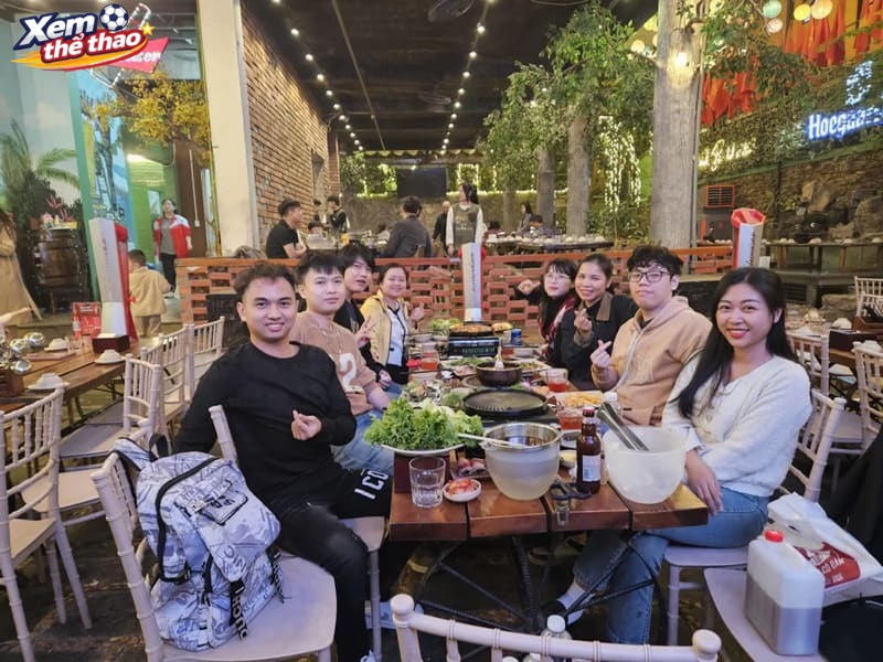 Vườn Bia II Divo - Địa chỉ vừa nhậu vừa xem bóng